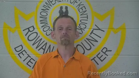Mugshot of DERRIK ROSS booked in Rowan County, Kentucky on April 18, 2026
