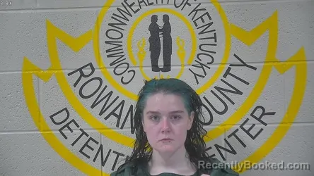 Mugshot of Ella Wilburn booked in Rowan County, Kentucky on September 3, 2026