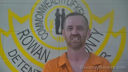 Mugshot of GEORGE TACKETT booked in Rowan County, Kentucky on April 4, 2026