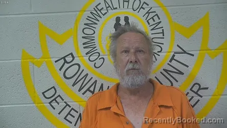 Mugshot of GORDON JAMES WEITZ booked in Rowan County, Kentucky on June 14, 2026