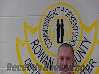 Booking photo from Rowan County, Kentucky