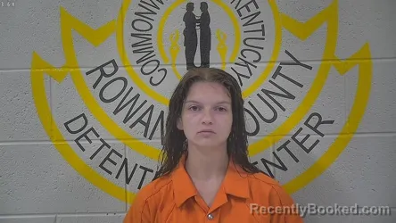 Mugshot of Isabell Suarez booked in Rowan County, Kentucky on August 4, 2026