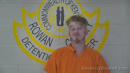 Mugshot of JOSHUA B BARKER booked in Rowan County, Kentucky on July 11, 2026