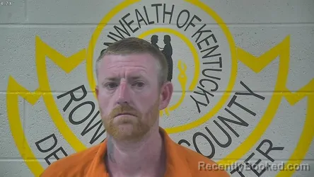 Mugshot of JONATHAN BURKE booked in Rowan County, Kentucky on July 17, 2026