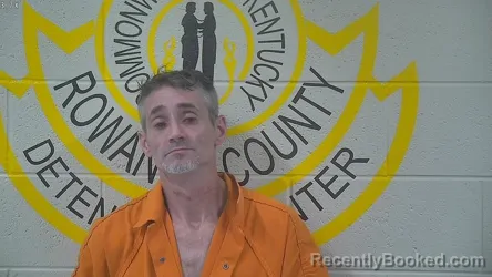 Mugshot of JUSTIN CRIDER booked in Rowan County, Kentucky on April 23, 2026