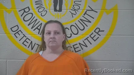 Mugshot of JULIE EALY booked in Rowan County, Kentucky on April 20, 2026