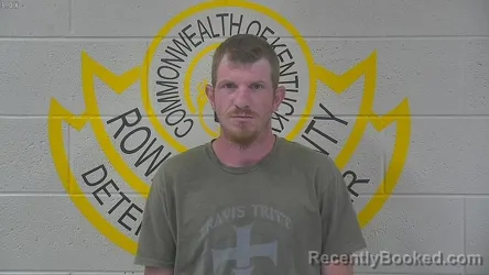 Mugshot of JESSE LEE JONES booked in Rowan County, Kentucky on July 10, 2026