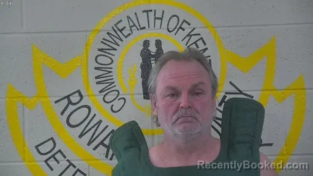 Booking photo from Rowan County, Kentucky