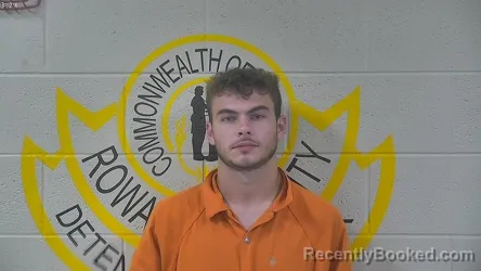 Mugshot of Joseph Spencer booked in Rowan County, Kentucky on September 6, 2026