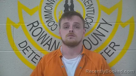 Mugshot of JACOB STITZEL booked in Rowan County, Kentucky on May 12, 2026