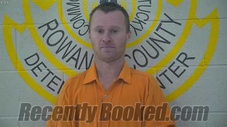 Booking photo from Rowan County, Kentucky