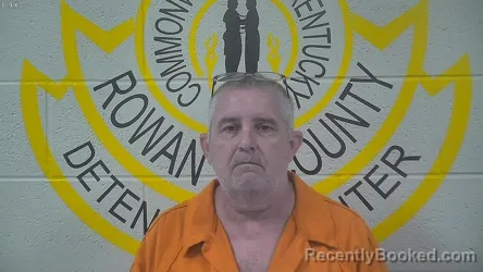 Mugshot of MICHAEL RAY BAKER booked in Rowan County, Kentucky on May 28, 2026