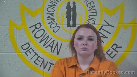 Mugshot of MAKENZIE NICOLE JUSTICE booked in Rowan County, Kentucky on May 21, 2026