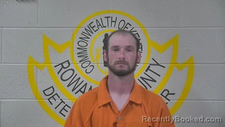 Mugshot of MATTHEW D MANLEY booked in Rowan County, Kentucky on July 16, 2026