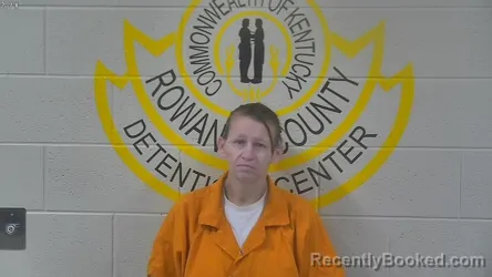 Mugshot of MELISSA S ROBERTS booked in Rowan County, Kentucky on April 3, 2026