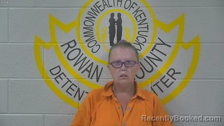 Mugshot of MARY WELLMAN booked in Rowan County, Kentucky on July 13, 2026