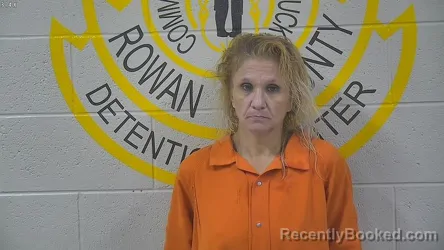 Mugshot of Nickie Robinson booked in Rowan County, Kentucky on August 17, 2026