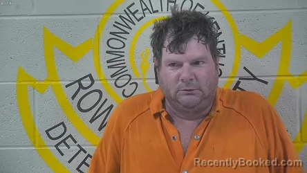 Mugshot of Robert Wesley Alderman booked in Rowan County, Kentucky on October 8, 2026
