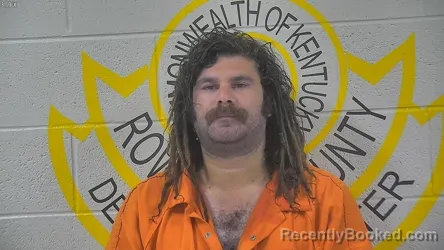 Mugshot of RYAN COLLINS booked in Rowan County, Kentucky on June 18, 2026