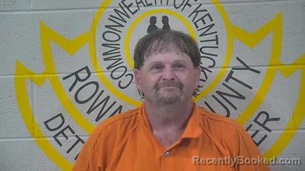 Mugshot of Raymond Haney booked in Rowan County, Kentucky on August 29, 2026