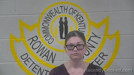 Mugshot of Robyn Myers booked in Rowan County, Kentucky on August 20, 2026