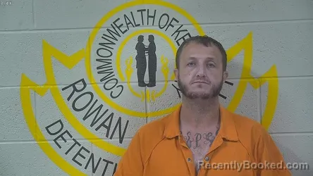 Mugshot of Randall Mcintosh booked in Rowan County, Kentucky on August 17, 2026