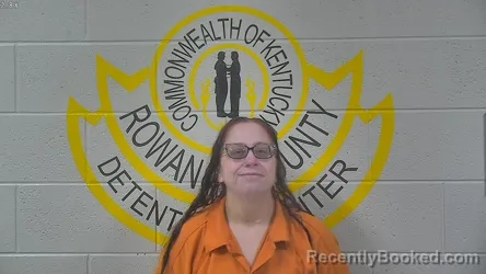 Mugshot of Ronda Scott booked in Rowan County, Kentucky on October 22, 2026