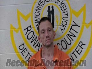 Booking photo from Rowan County, Kentucky