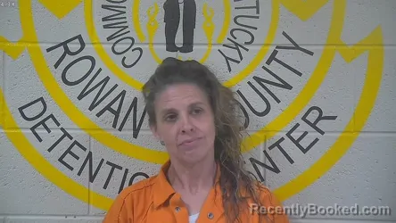 Mugshot of SANCHA JAYNE FERRELL booked in Rowan County, Kentucky on April 13, 2026