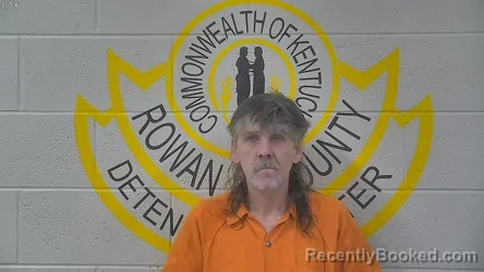 Mugshot of STEVEN D FUGATE booked in Rowan County, Kentucky on July 14, 2026