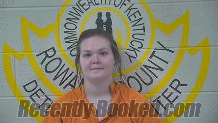 Booking photo from Rowan County, Kentucky
