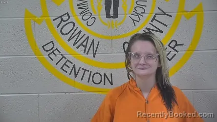 Mugshot of Stephanie Hensley booked in Rowan County, Kentucky on August 17, 2026