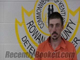 Booking photo from Rowan County, Kentucky