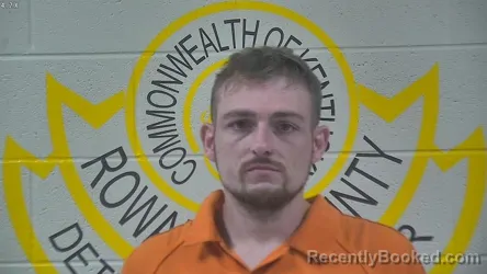 Mugshot of Trenton Hall booked in Rowan County, Kentucky on October 9, 2026
