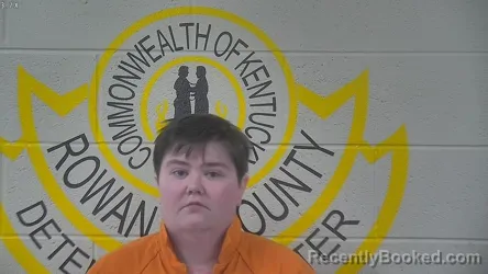 Mugshot of TIERNEY RICHARDSON booked in Rowan County, Kentucky on April 20, 2026