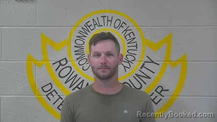 Mugshot of ZACHARY GAGE RAIKES booked in Rowan County, Kentucky on July 16, 2026