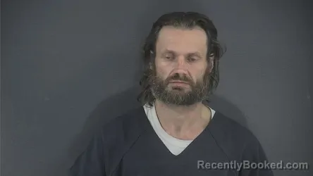 Mugshot of Adam Lee booked in Russell County, Kentucky on October 5, 2026