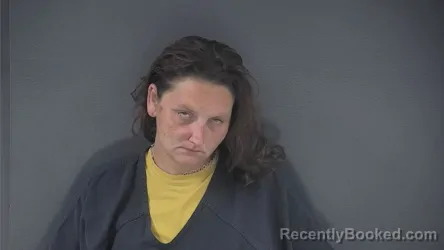 Mugshot of Andrea Spears booked in Russell County, Kentucky on August 31, 2026
