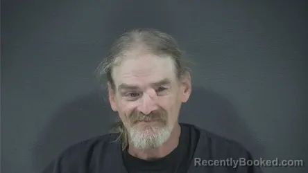 Mugshot of Brian Hatfield booked in Russell County, Kentucky on September 8, 2026