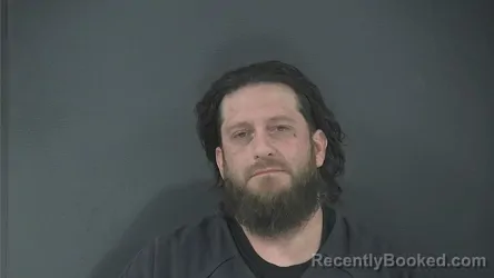 Mugshot of Brandon W Morgan booked in Russell County, Kentucky on October 29, 2026
