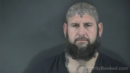 Mugshot of BARNEY A WARNER booked in Russell County, Kentucky on April 23, 2026