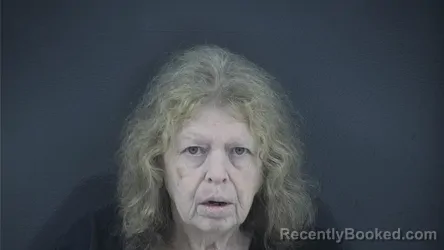 Mugshot of Beverly Witschger booked in Russell County, Kentucky on October 14, 2026