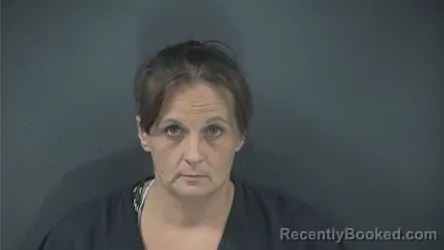 Mugshot of Christina Gossage booked in Russell County, Kentucky on August 15, 2026