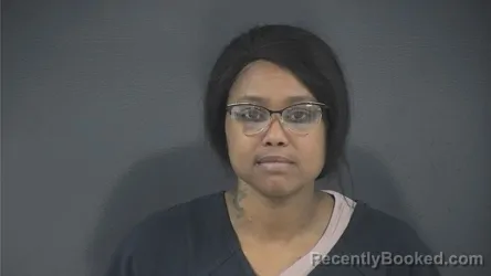 Mugshot of Chrishonda Squire booked in Russell County, Kentucky on August 19, 2026