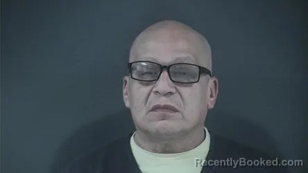 Mugshot of David Alvarado booked in Russell County, Kentucky on October 24, 2026