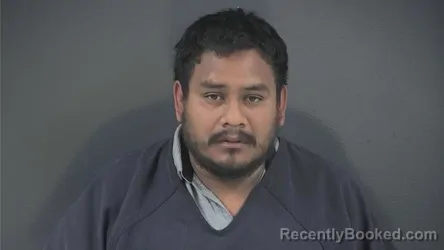 Mugshot of DIEGO DOMINGUEZ booked in Russell County, Kentucky on May 10, 2026