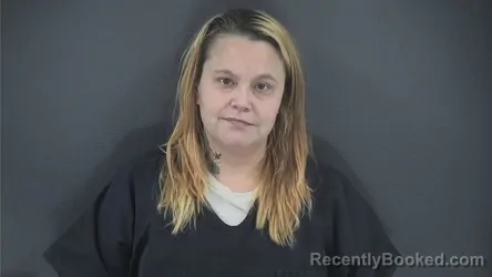 Mugshot of Danielle Estepp booked in Russell County, Kentucky on September 29, 2026