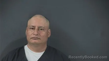 Mugshot of Eberto Lopez booked in Russell County, Kentucky on August 29, 2026