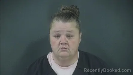 Mugshot of Felicia Hall booked in Russell County, Kentucky on September 15, 2026