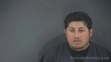 Mugshot of Gavino Hernandez booked in Russell County, Kentucky on August 29, 2026